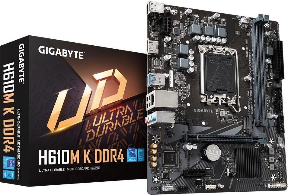 Pllakë amë Gigabyte H610M K DDR4