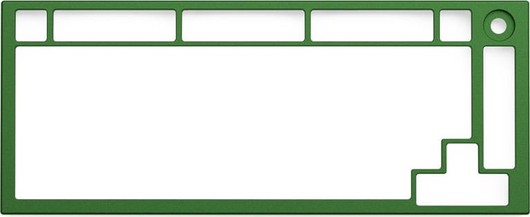 Kornizë tastiere Glorious PC Gaming Race GMMK PRO Top Frame, për GMMK PRO, e gjelbër
