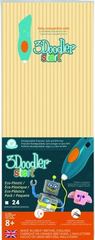 Filament 3Doodler Start Eco, 24 copë, bezhë