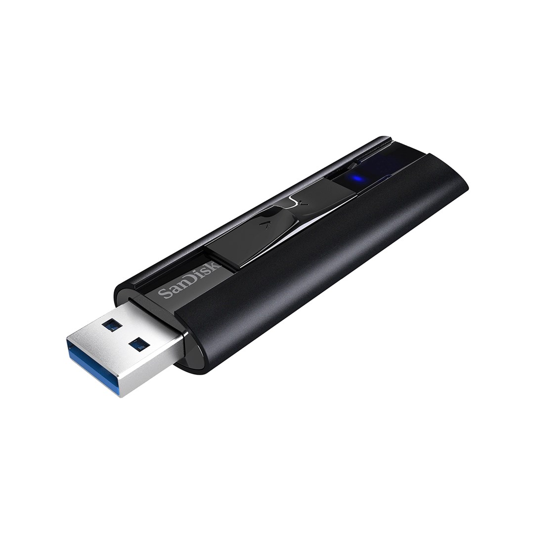 USB SanDisk Extreme Pro, 1TB, USB 3.2, e zezë