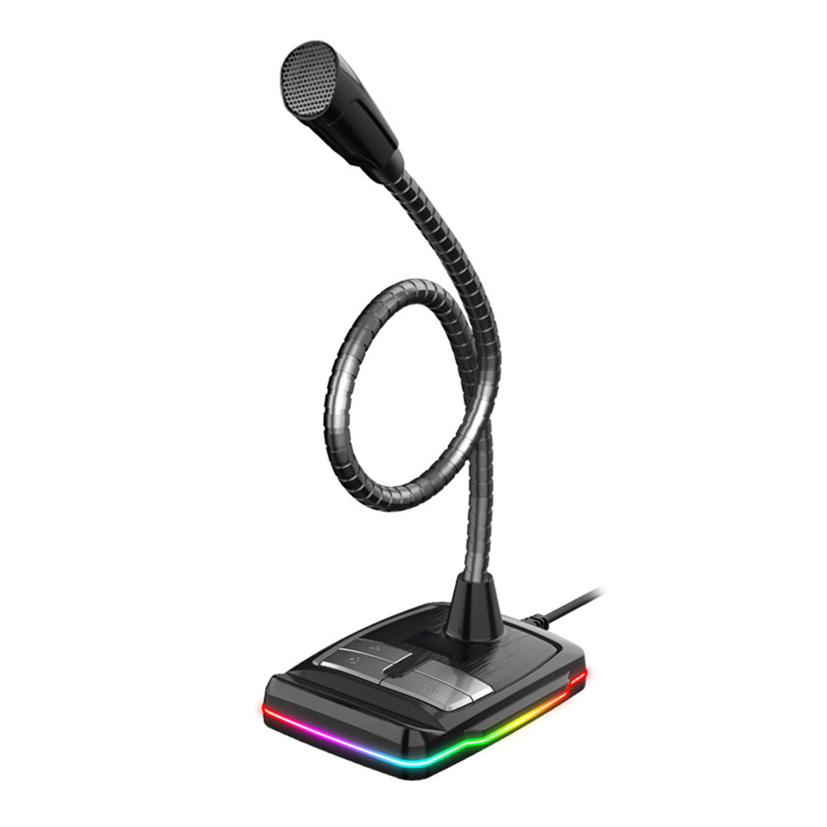 Mikrofon Varr VGMD1, RGB, 1.5M, i zi