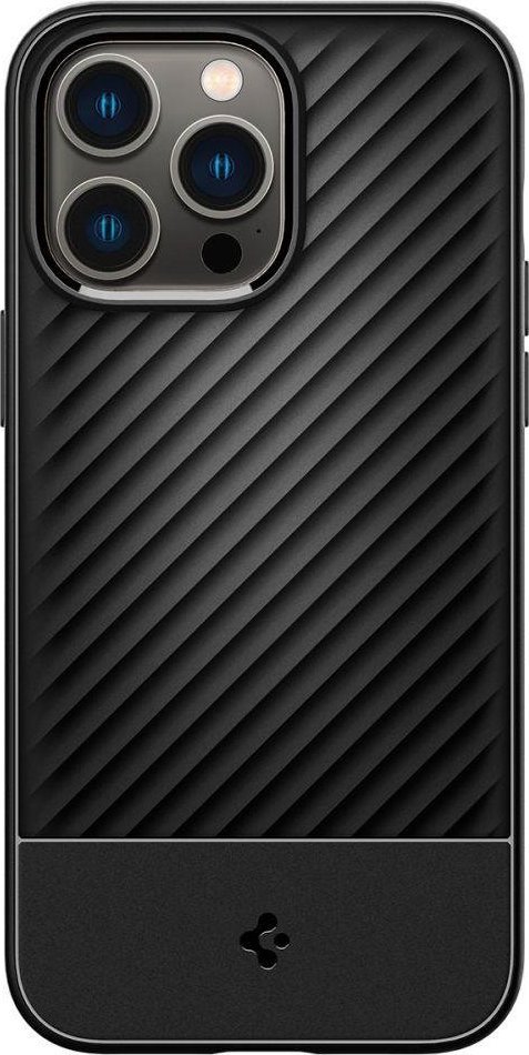 Mbështjellës telefoni Spigen Core Armor ACS04661, për iPhone 14 Pro 6.1", i zi