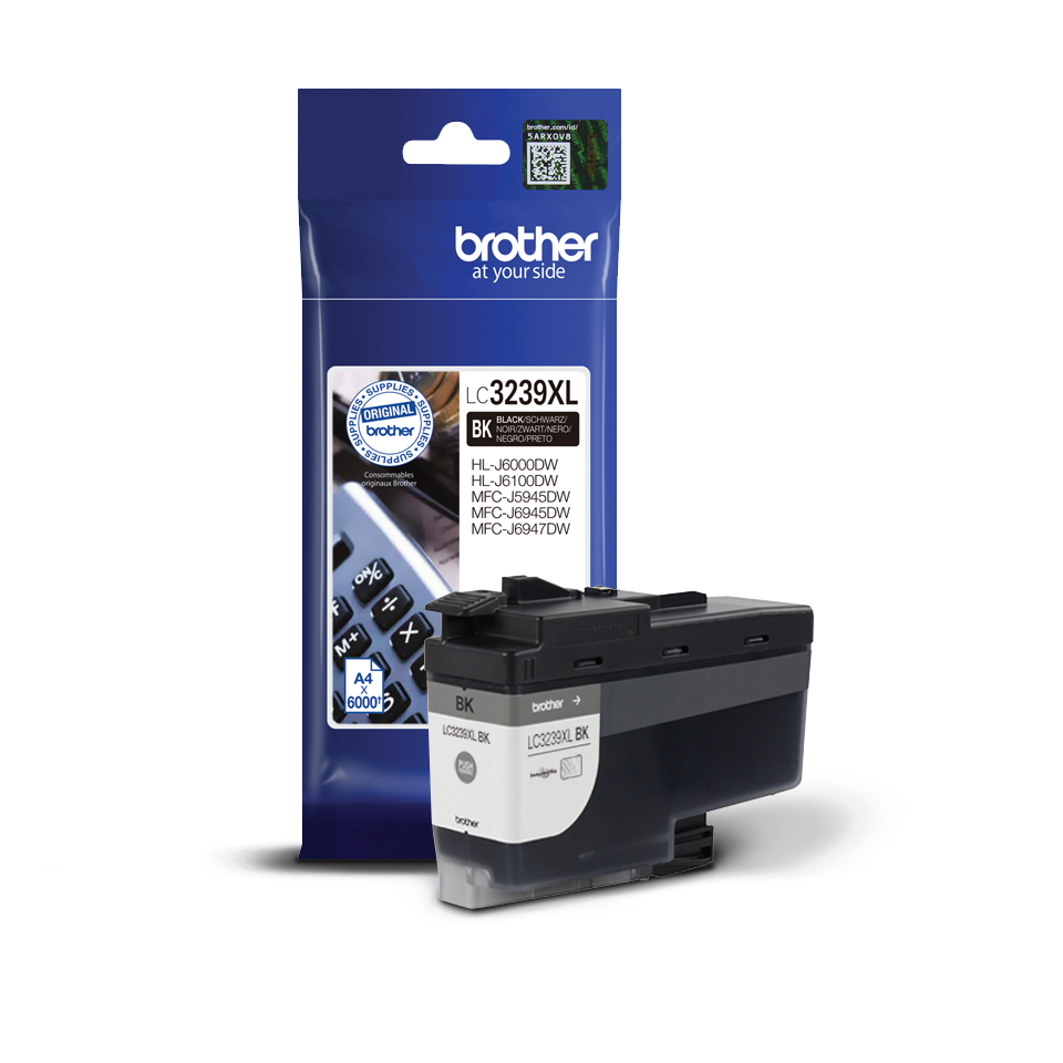Ngjyrë për printer Brother LC-3239XLBK, 6000 faqe, e zezë