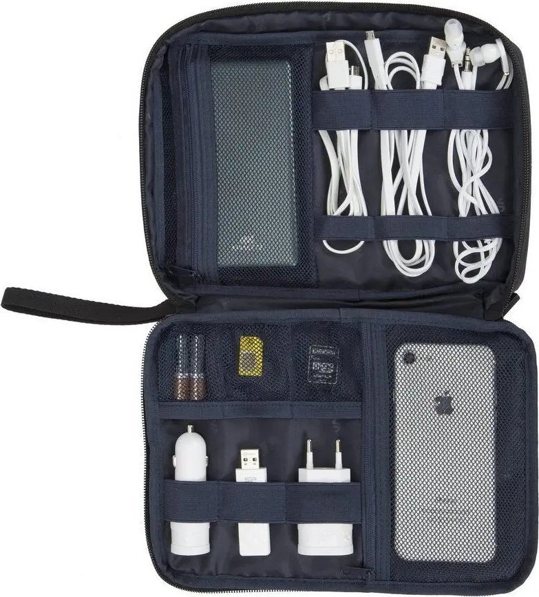 Organizues udhëtimi Biscayne 5632BLK, për tablet dhe aksesorë, poliester, i zi