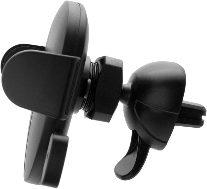 Mbajtëse Vent FIXED për telefon në makinë, e zezë