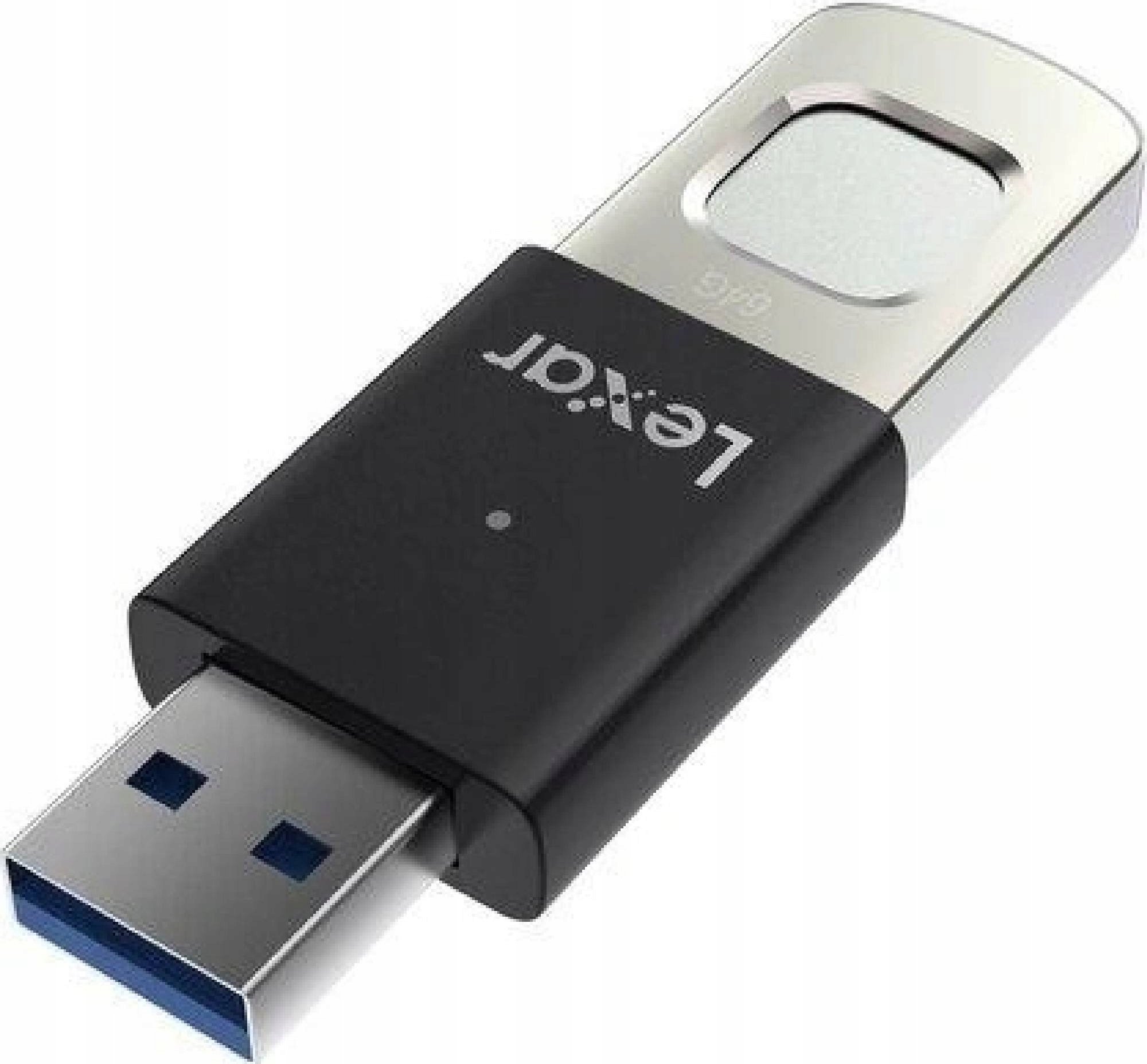 USB Lexar JumpDrive F35 PRO, 128GB, USB 3.2, e zezë argjendi