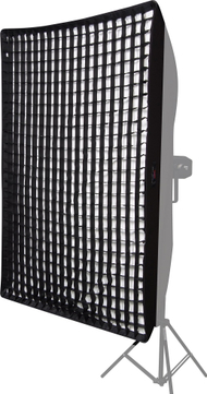 Grilë drejtuese drite Aurora LUV 1218 për softbox LBDR 1218, 120x180 cm, e zezë