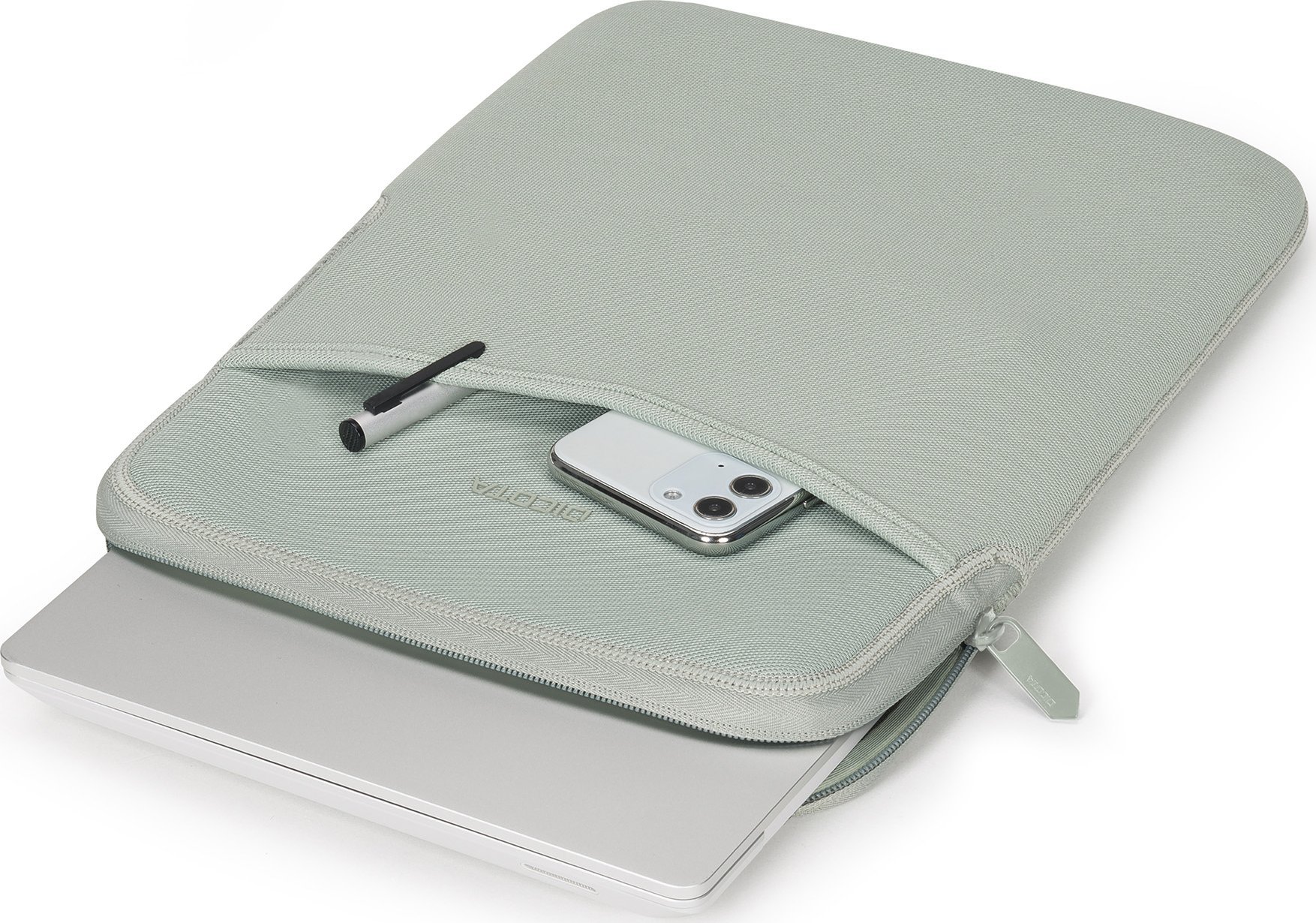 Çantë laptopi Dicota Case Eco Slim M për Microsoft Surface Laptop, deri 15", silver sage