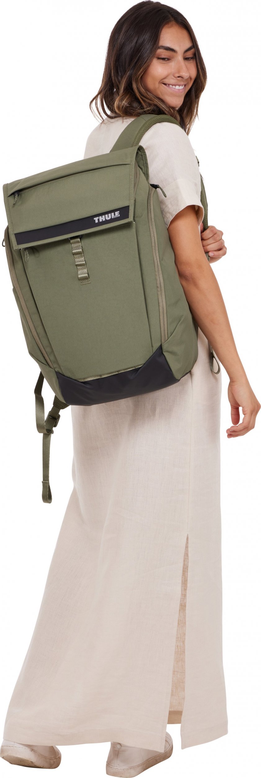 Çantë shpine Thule Paramount PARABP-3216, 27L, e papërshkueshme nga uji, jeshile Soft Green