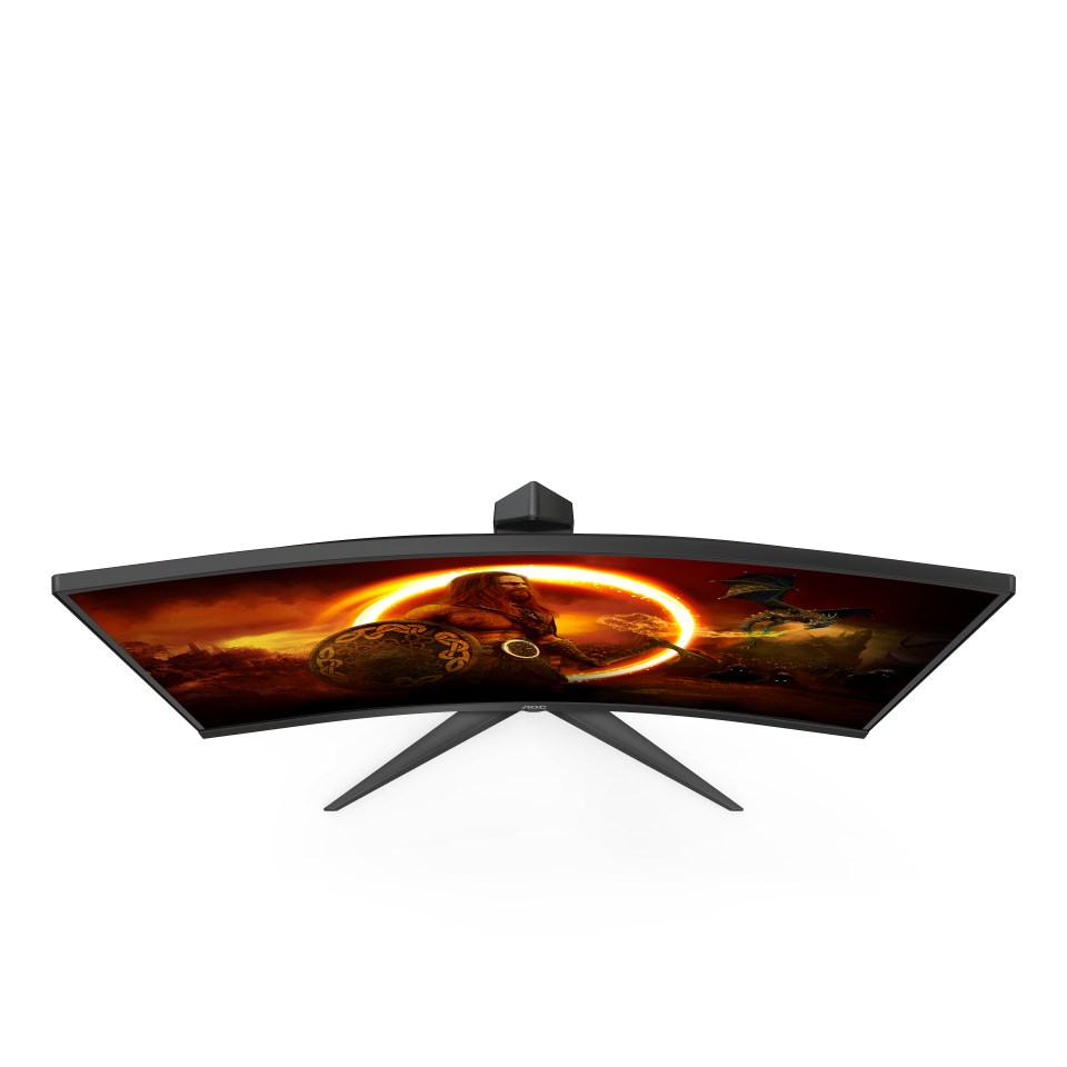 Monitor AOC CQ27G2S/BK, 27", 2560 x 1440, Quad HD, 165 Hz, i zi