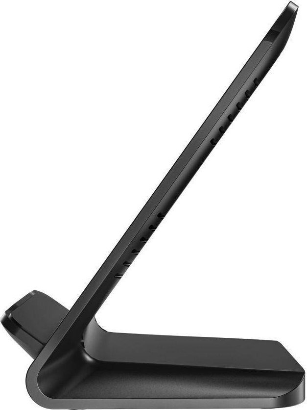 Karikues wireless Tech-Protect Qi15W-S2, 15W, me bazë mbajtëse, i zi