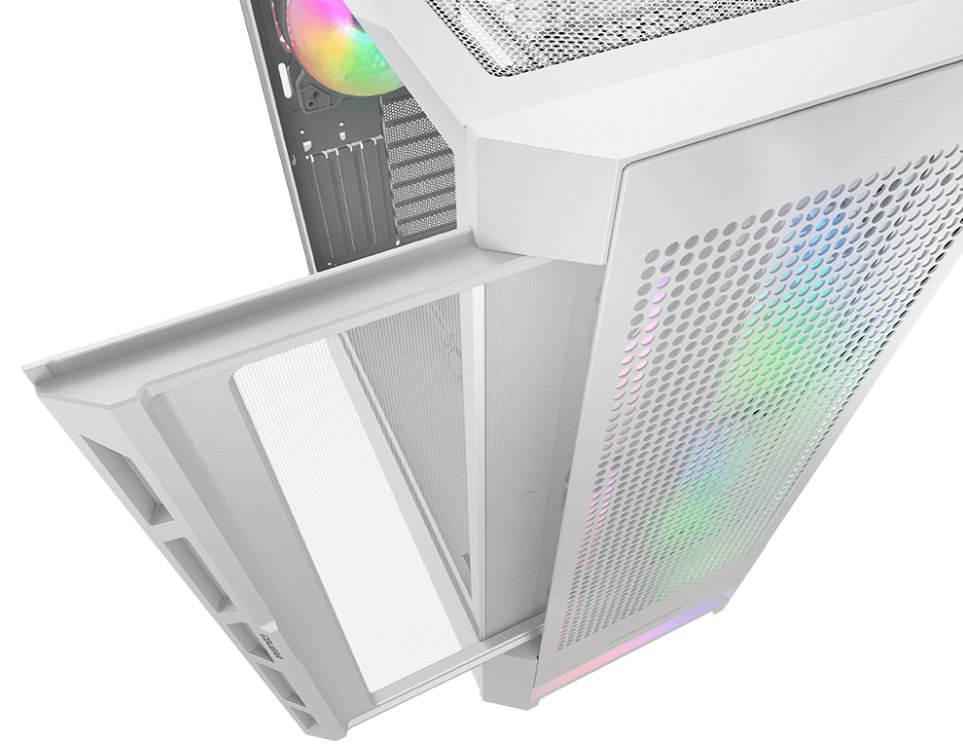 Kasë COUGAR PC AIRFACE RGB, Mid Tower, e bardhë