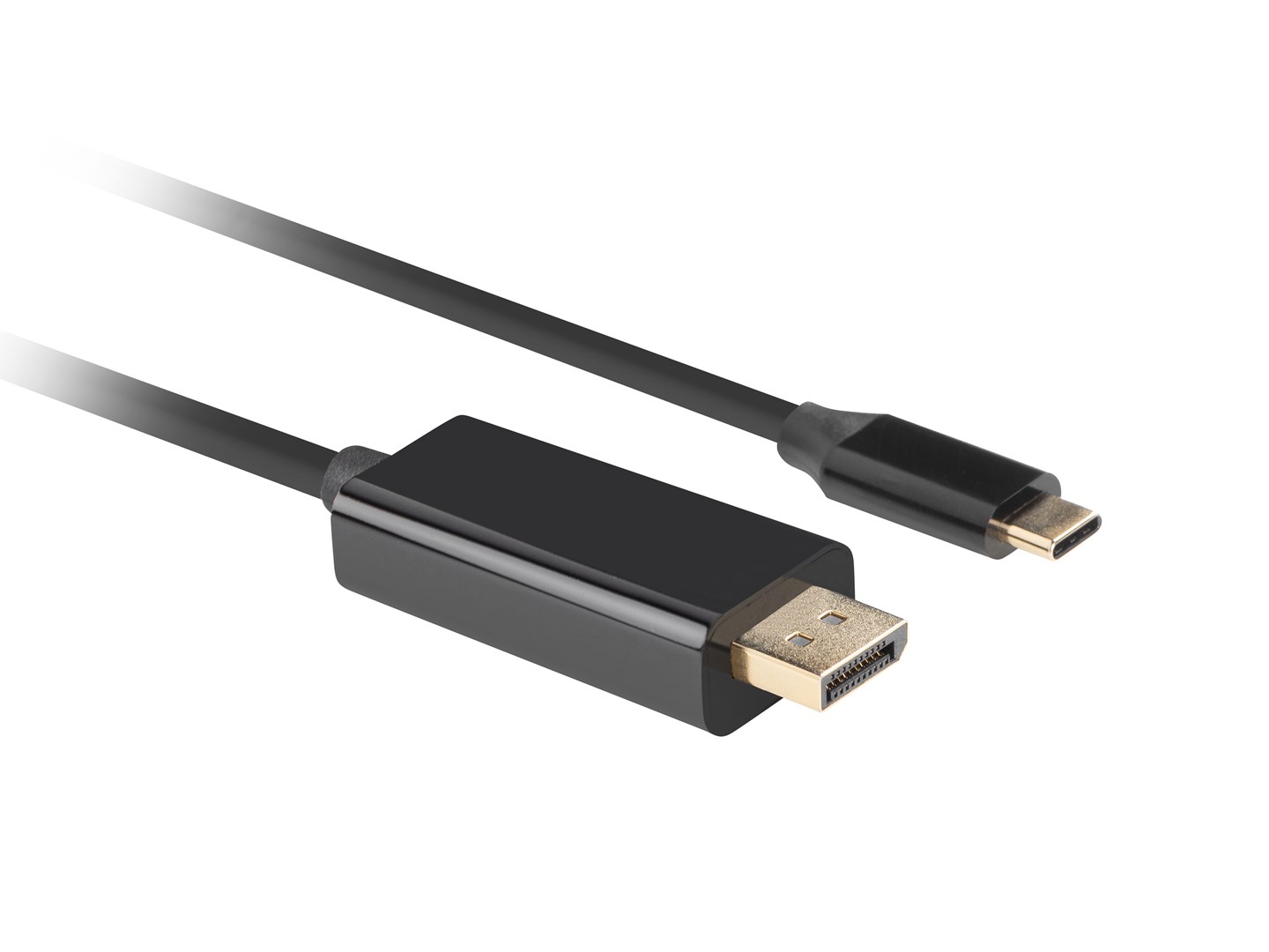 Kabllo Lanberg, USB Type-C / DisplayPort, 3 m, e zezë