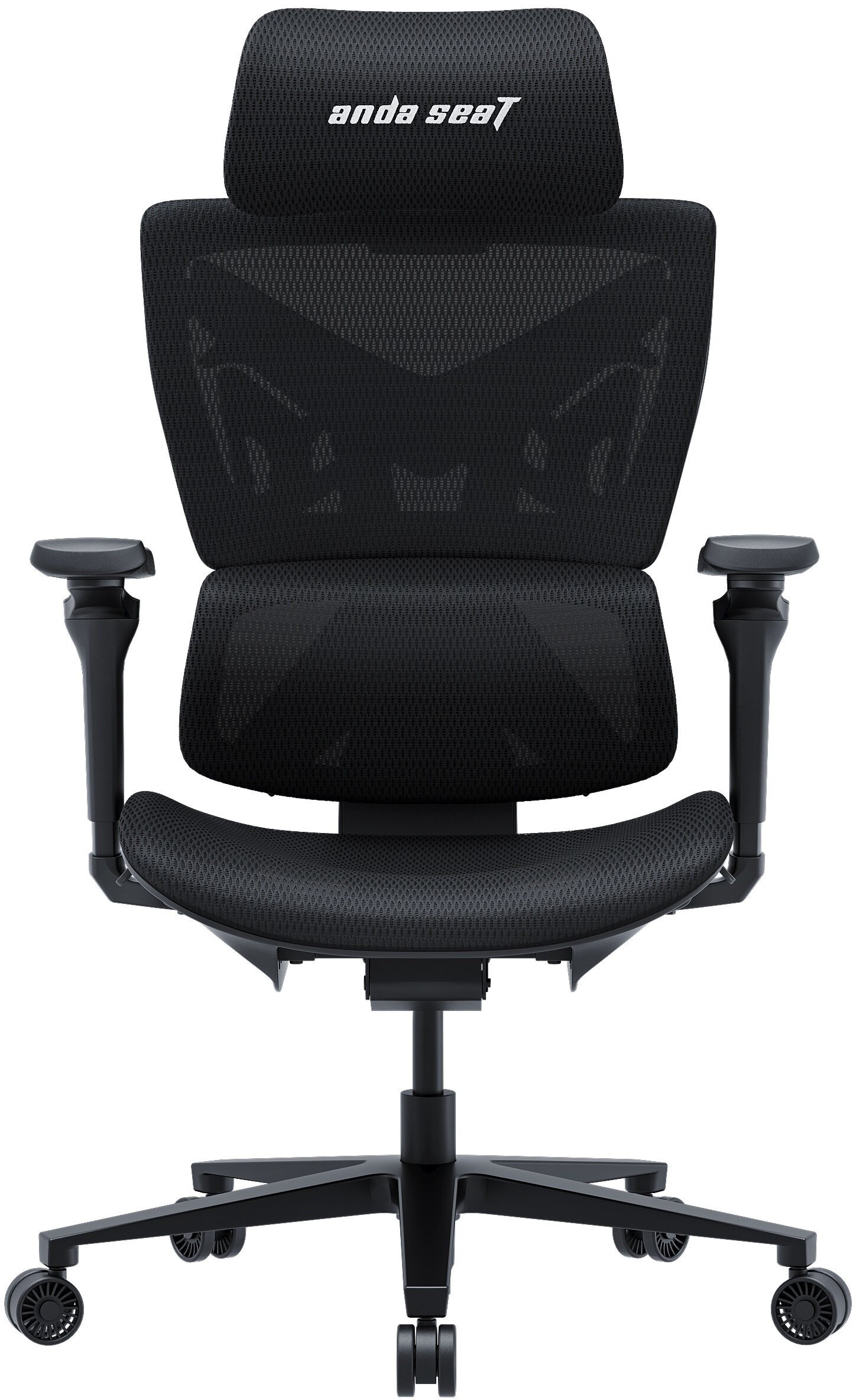 Karrige ergonomike Anda Seat X Air Pro Mesh, shpinore rrjetë, mbështetje lumbare, e zezë