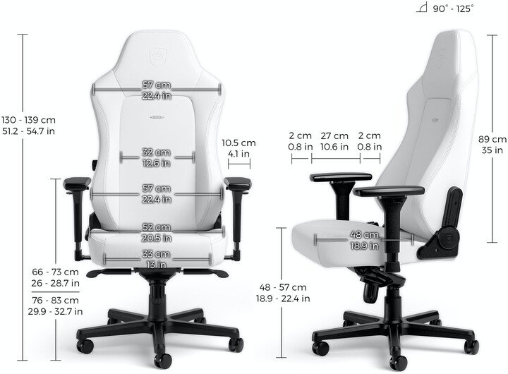 Стол Noblechairs Hero White Edition