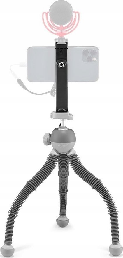 Trekëmbësh JOBY PodZilla Large Kit, kapacitet 2.5kg, me GripTight 360, gri