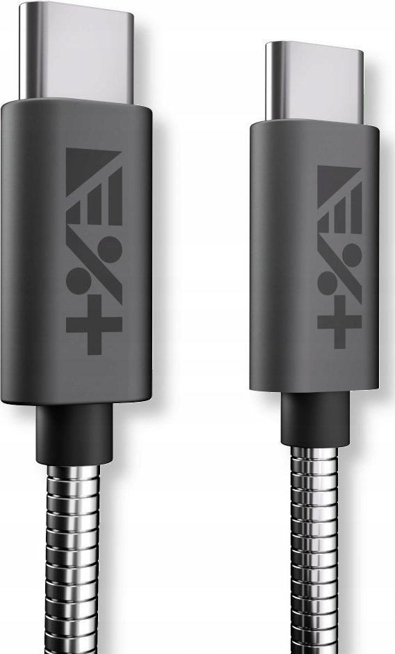 Kабел USB NEXT ONE USB C во USB C, 1.2 m, 3A Power Delivery, црна