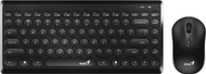 Set tastierë + maus Genius Genius LuxeMate Q8000, i zi