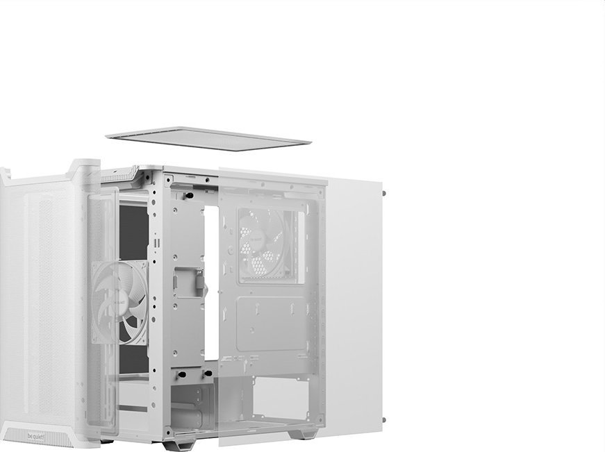 Kuti kompjuterike Be Quiet Pure Base 501 Airflow, MIDI Tower, ATX, e bardhë