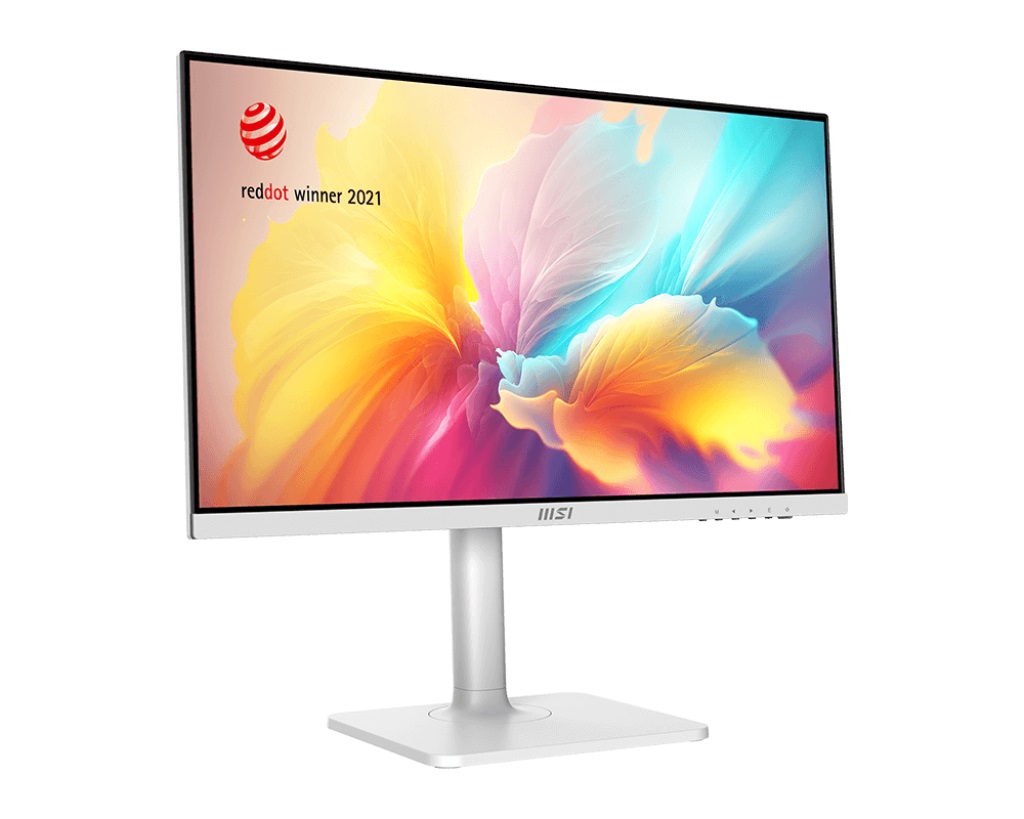 Monitor MSI Modern MD2412PW, 23,8", IPS, FHD, 100Hz, 1ms, i bardhë