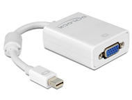Përshtatës Delock DisplayPort Mini - D-Sub (VGA), i bardhë