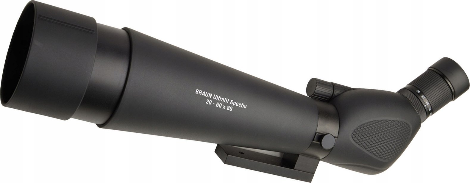 Teleskop Braun Ultralit Spotting Scope 20–60x80, zmadhim 20–60x, i zi