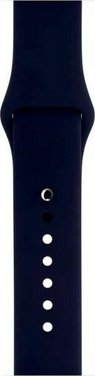 Rrip silikoni Mercury për Apple Watch 38/40/41mm, kompatibil me Series 4 5 6 7 SE, blu navy