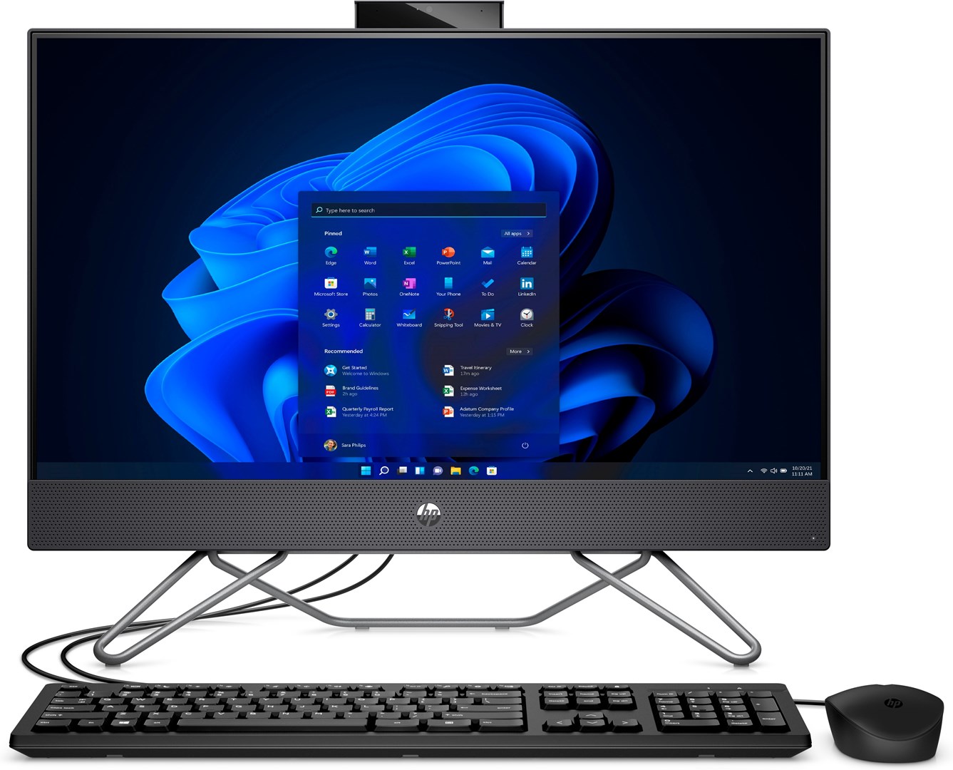 Kompjuter All-in-One HP Pro 240 G9, i5-1235U, 23.8", 16GB RAM, i zi