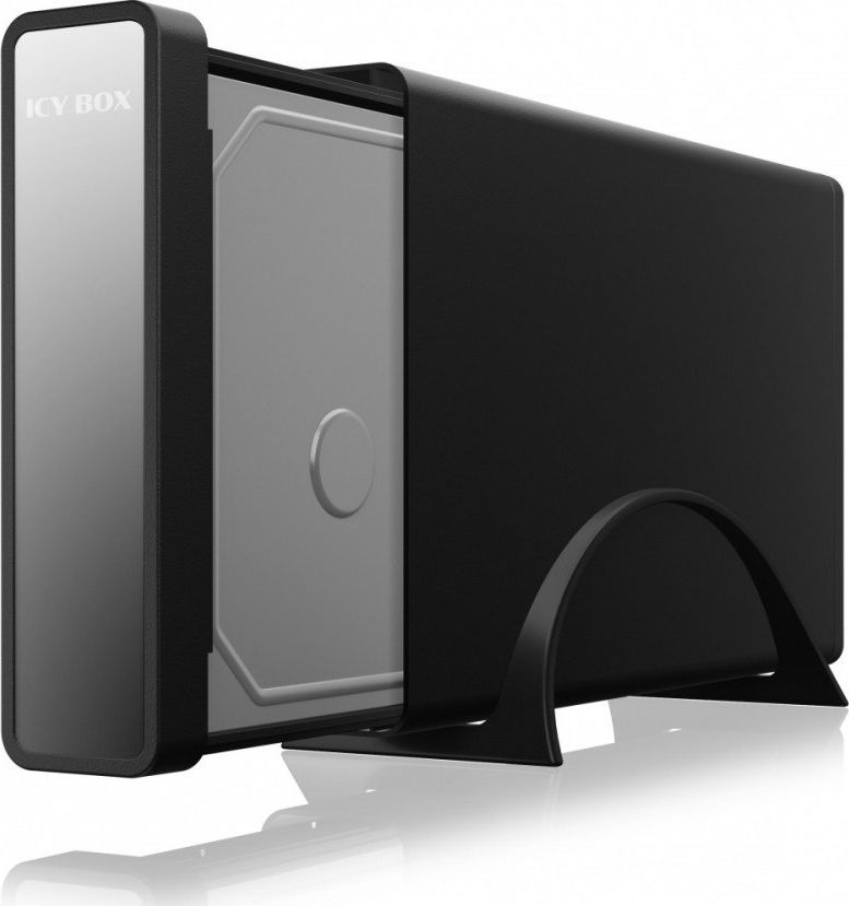 Kuti eksterne për disk Icy Box IB-382H-C31, 2.5"/3.5" SATA, USB-C 3.2 Gen 2, gri