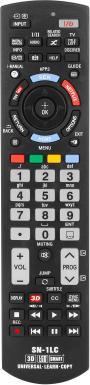 Telekomandë universale SN-1LC për Sony LED / LCD TVs, e zezë