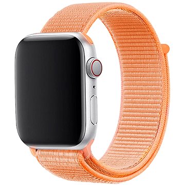 Rrip ore Eternico Airy për Apple Watch, 42mm 44mm 45mm, portokalli i ndezur