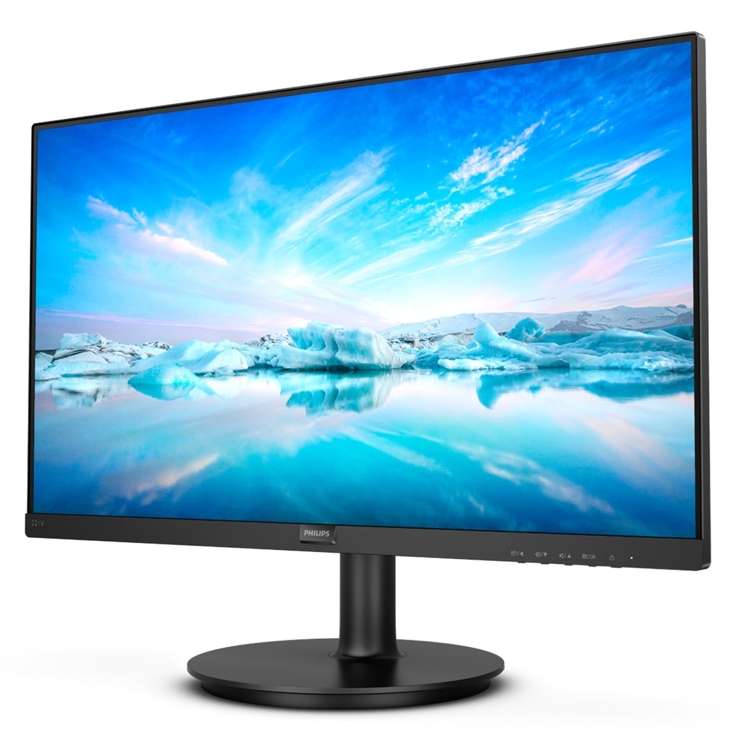 Monitor Philips V Line, 21.5", 1920 x 1080, Full HD, 75 Hz, i zi