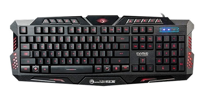 Tastierë Scorpion Marvo K636, e zezë
