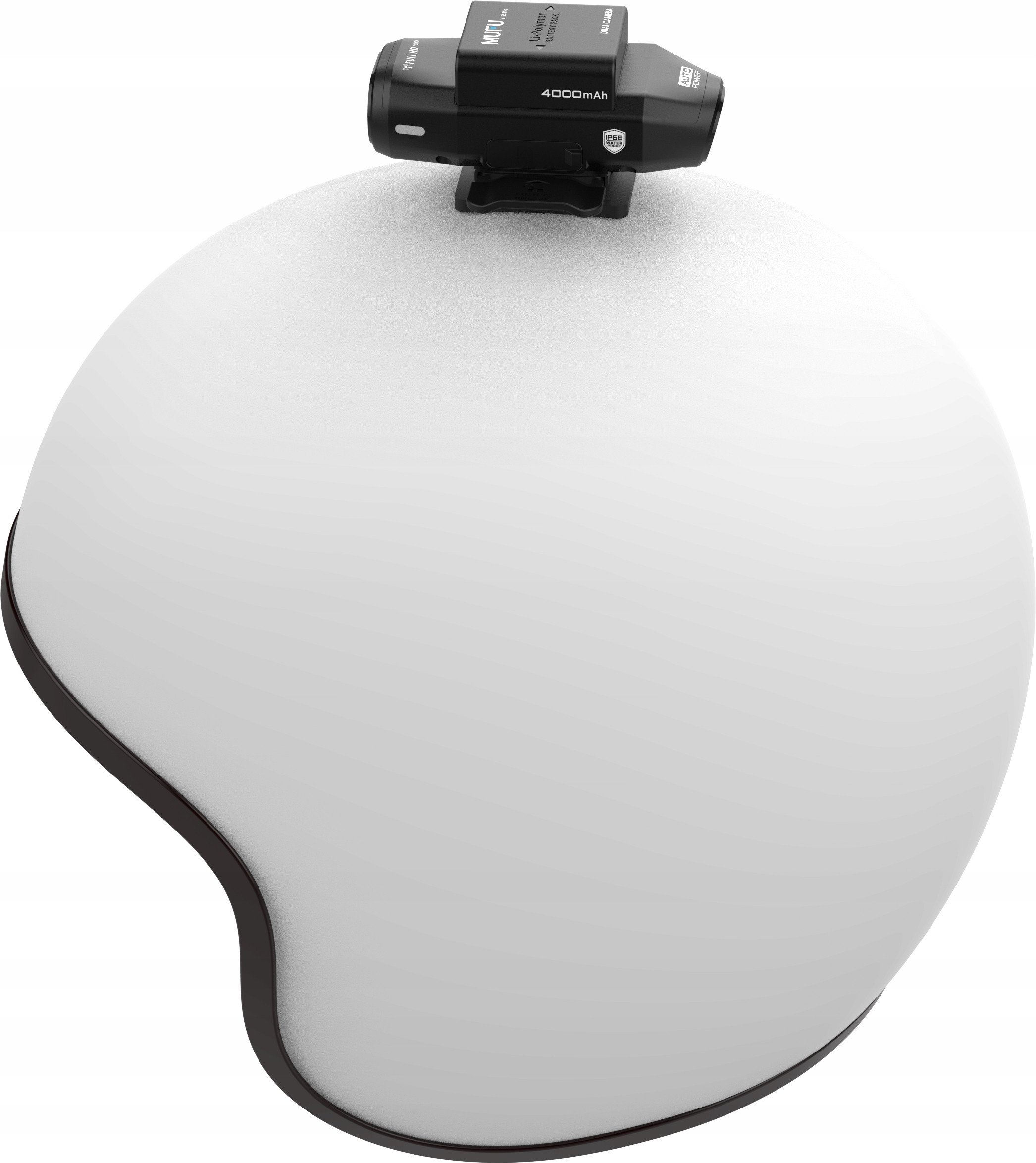 Kamerë dyfishe për motoçikletë Mufu V12S Pro, Full HD 1080p, WiFi, e zezë