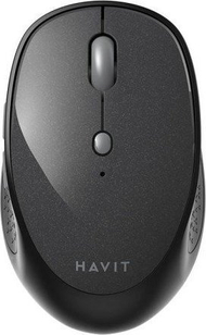 Mouse wireless Havit MS76GT Plus, 1600 DPI, 2.4 GHz, gri