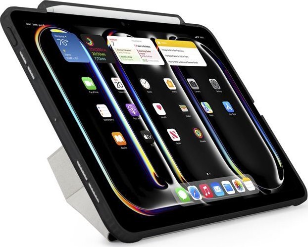 Këllëf tabletë Pipetto Origami No3, për iPad Pro 11" 2024, me mbajtëse, i zi