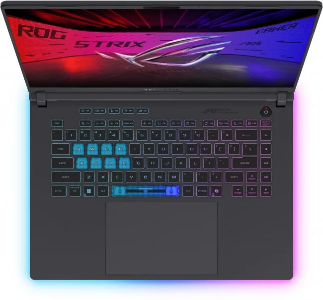 Laptop ASUS ROG Strix G16 G615LP-U7161W, 16", Intel Core Ultra 7 255HX, 16GB RAM, 1TB SSD, NVIDIA GeForce RTX 5070 8GB GDDR7, i zi