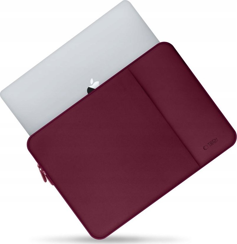 Futrollë për laptop TECH-PROTECT Neoprene, 13", burgundy