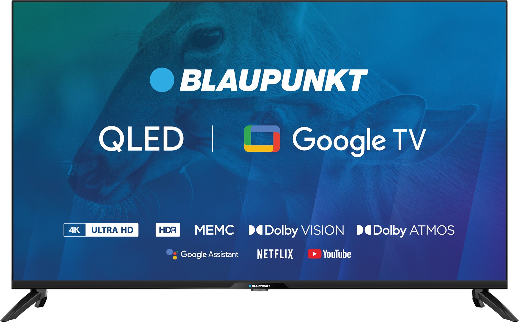 Televizor Blaupunkt 43QBG7000S Smart, 43" (109.2 cm), UHD, i zi