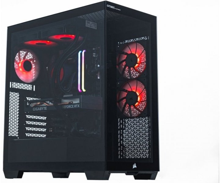 Kompjuter gaming Optimus E-Sport GB650T-CR2, Ryzen 7 7800X3D, RX 9070 XT 16GB, i zi