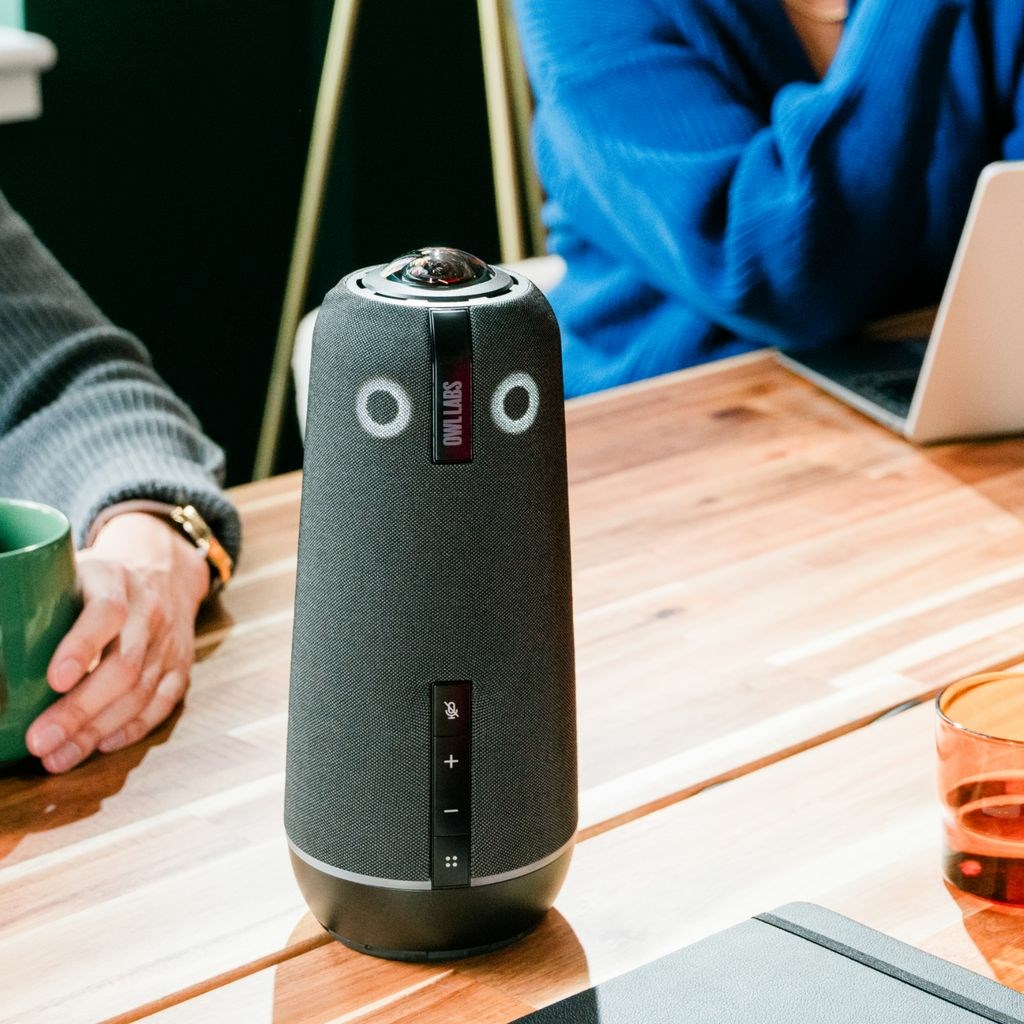 Kamerë dhe altoparlant Owl Labs Meeting Owl 4+, 360°, i hirtë