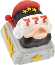 Kapak tasti Ducky X Hotkeys Ducky League Lucky, 1u, kompatibil me Cherry MX, shumëngjyrësh