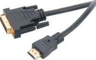 Кабел Akasa HDMI до DVI-D, 2м, црн