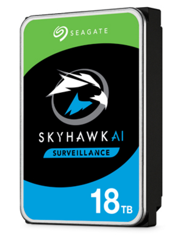 Тврд диск Seagate SkyHawk AI, 18TB, 3.5\", SATA 6 Gb/s, 256MB кеш меморија