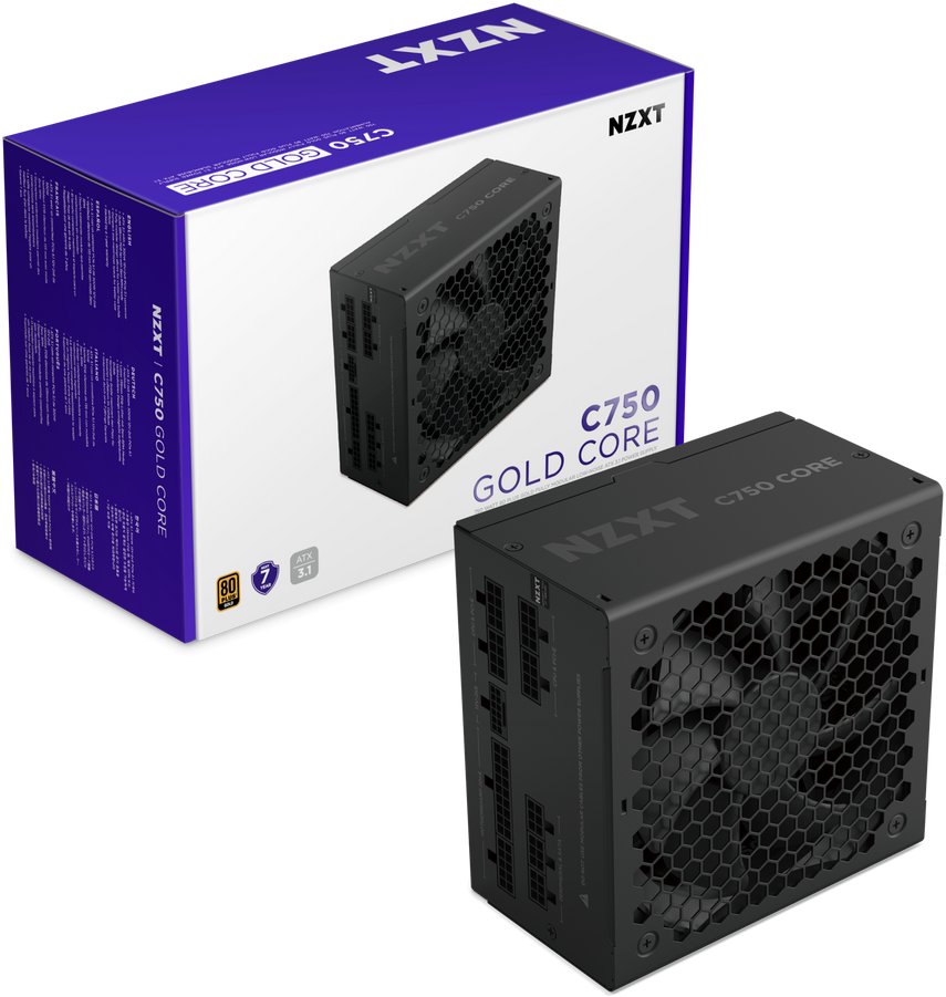 Furnizues energjie NZXT C850 Gold Core, 850W, 80+ Gold, ATX 3.1 PCIe 5.1