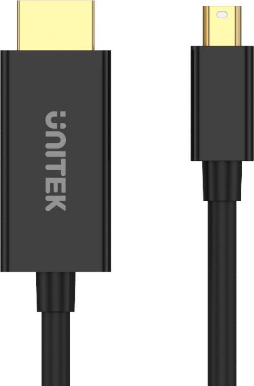 Adapter AV Unitek Mini DisplayPort në HDMI V1152A, 4K, i zi