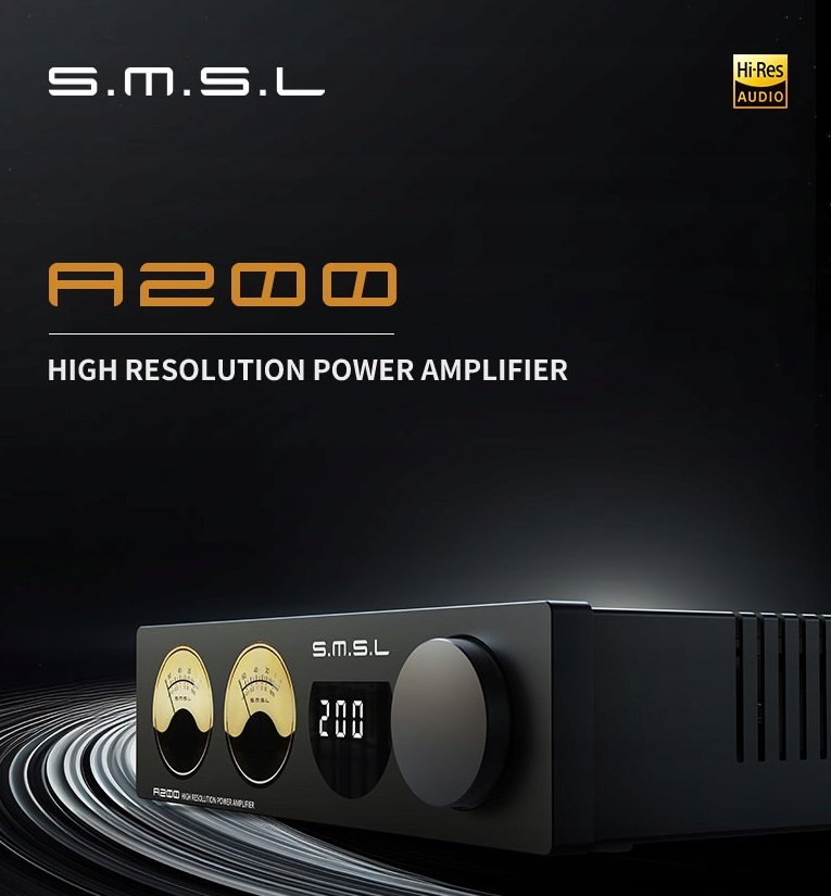 Amplifikator Bluetooth S.M.S.L A200, 140W, HiFi stereo, i zi