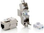 Modul Keystone Equip 767221 Cat.6a, për rrjet Ethernet, argjendtë