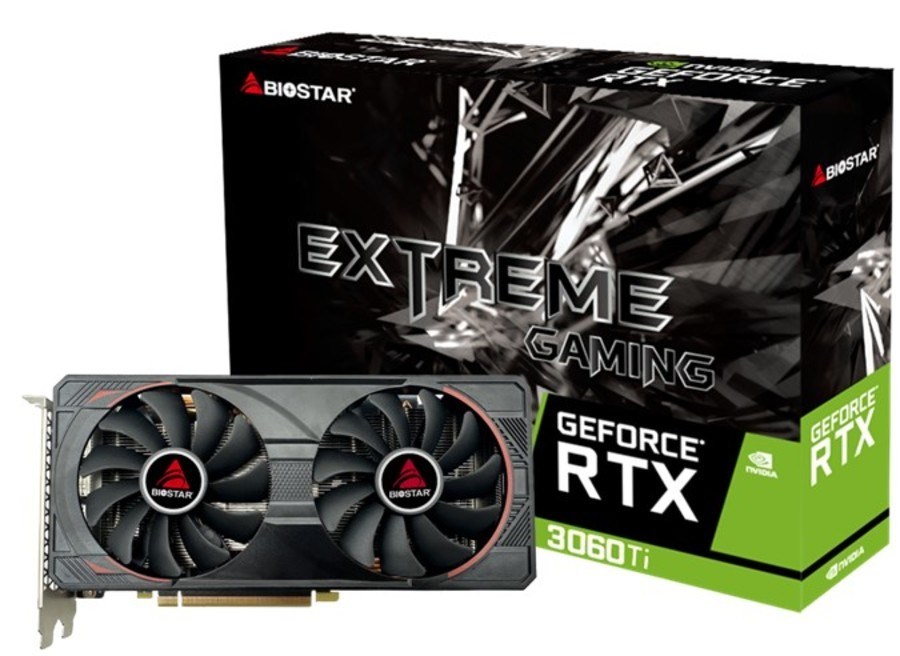 Kartelë grafike Biostar GeForce RTX 3060 Ti 8GB GDDR6X