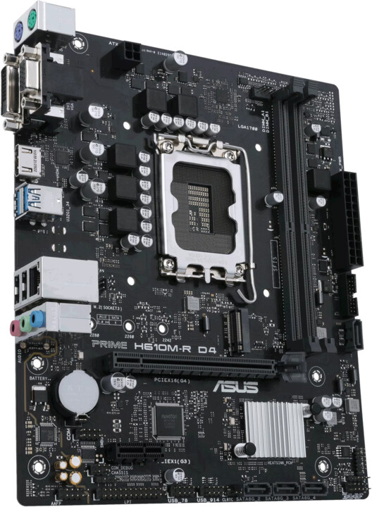 [OUTLET] Pllakë amë ASUS PRIME H610M-R D4-SI (DDR4) - Intel H610